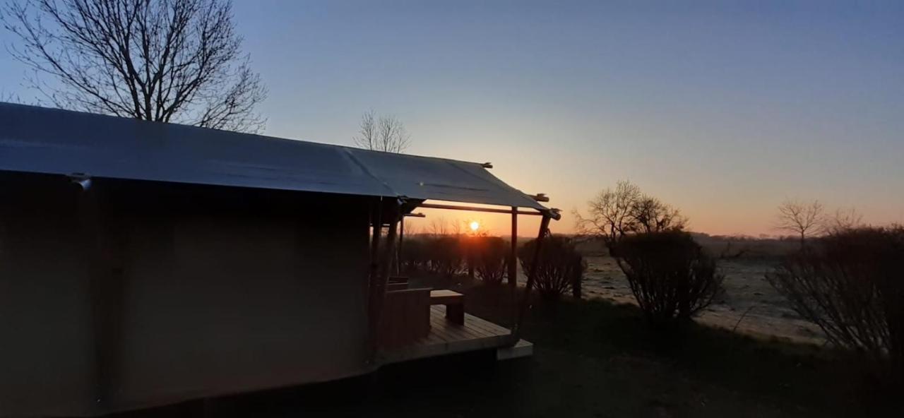 Tente Familiale Au Camping Hautoreille Bannes  Exterior foto
